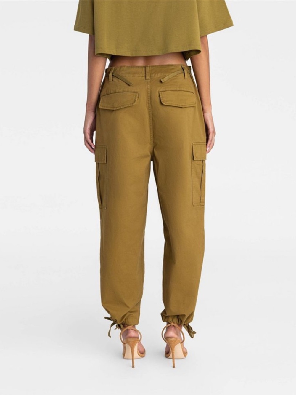 KBB by KAHLANA Women's Mid-Rise Straight Leg 'The Cargo Jogger' M - Picture 2 of 8